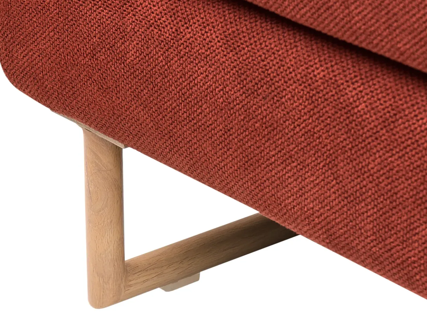 Set da salotto 6 posti JERSLEV Tessuto Rosso