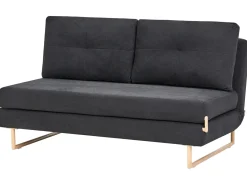 Set da salotto 6 posti JERSLEV Tessuto Nero
