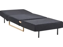 Set da salotto 6 posti JERSLEV Tessuto Nero