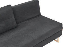 Set da salotto 6 posti JERSLEV Tessuto Nero