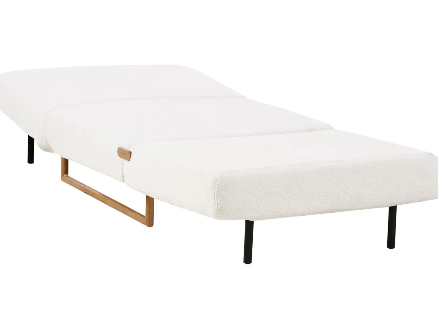 Set da salotto 6 posti JERSLEV Bouclé Bianco sporco