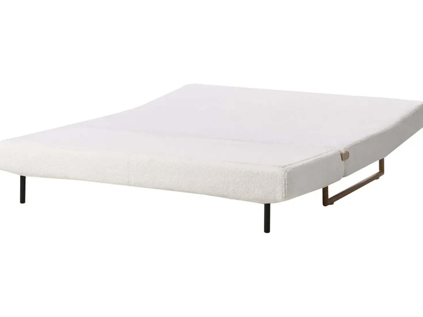 Set da salotto 6 posti JERSLEV Bouclé Bianco sporco