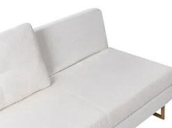 Set da salotto 6 posti JERSLEV Bouclé Bianco sporco