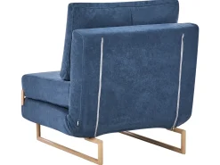 Set da salotto 6 posti JERSLEV Tessuto Blu