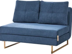 Set da salotto 6 posti JERSLEV Tessuto Blu