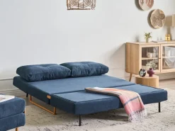 Set da salotto 6 posti JERSLEV Tessuto Blu