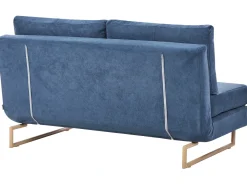 Set da salotto 6 posti JERSLEV Tessuto Blu