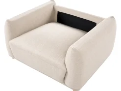 Set da salotto 5 posti JUBEK Velluto Beige