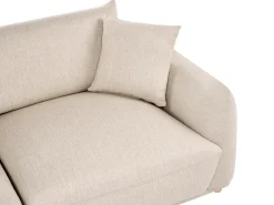 Set da salotto 5 posti JUBEK Velluto Beige