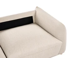 Set da salotto 5 posti JUBEK Velluto Beige