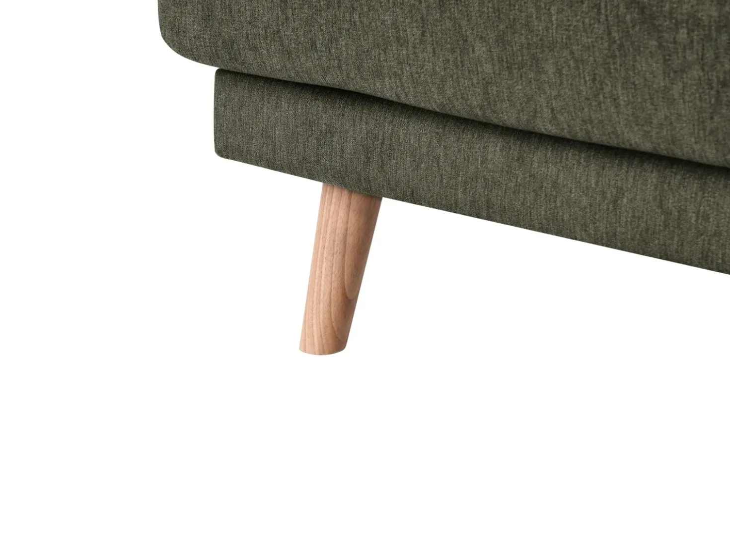 Set da salotto 4 posti KILDAL Tessuto Verde