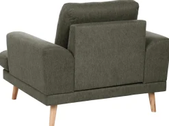 Set da salotto 4 posti KILDAL Tessuto Verde
