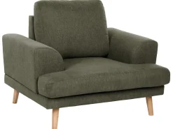Set da salotto 4 posti KILDAL Tessuto Verde