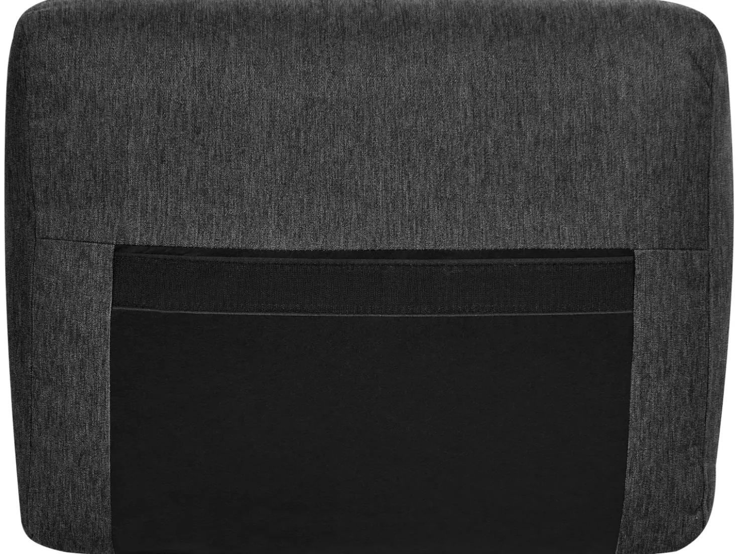 Set da salotto 4 posti KILDAL Tessuto Nero