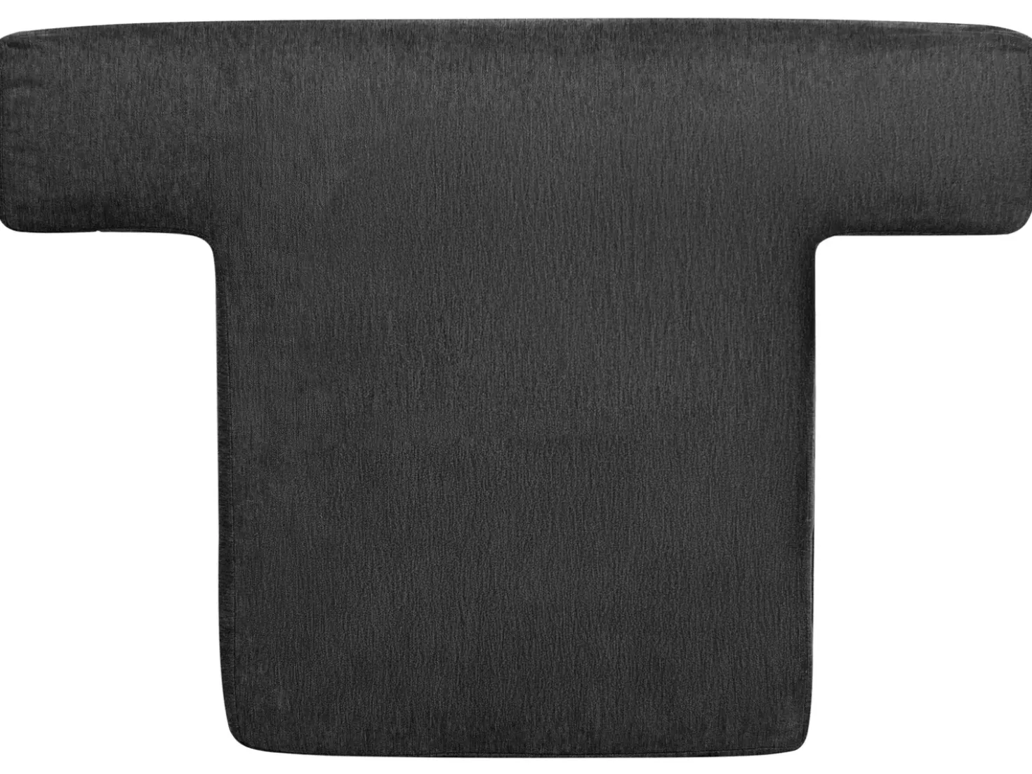 Set da salotto 4 posti KILDAL Tessuto Nero