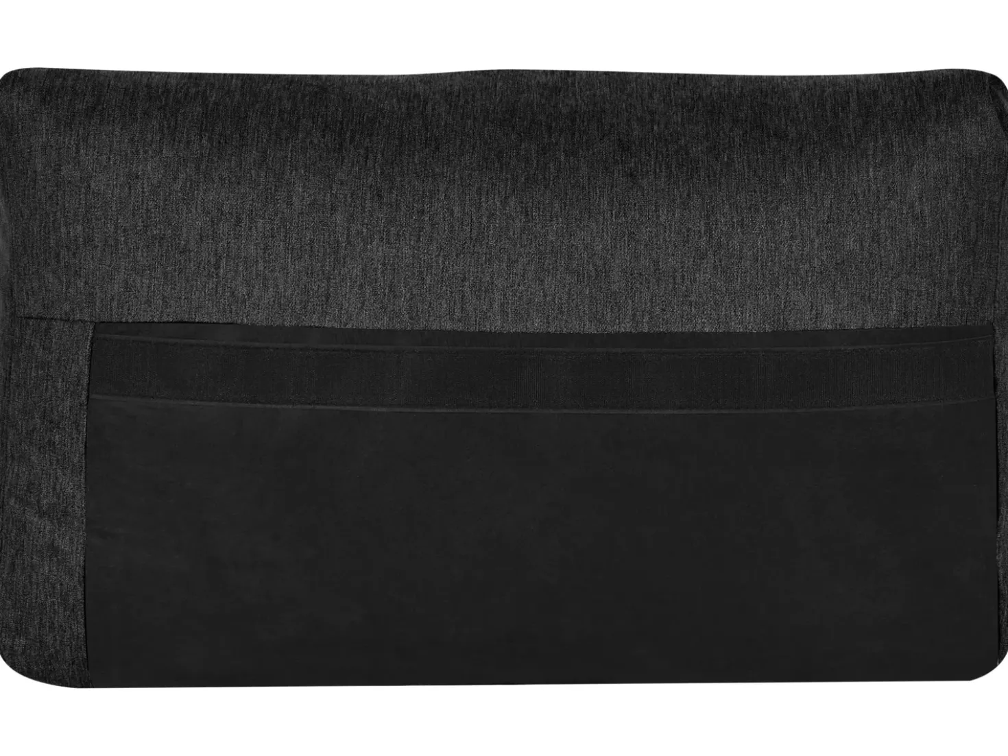 Set da salotto 4 posti KILDAL Tessuto Nero