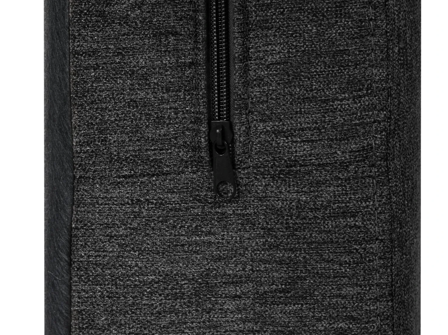 Set da salotto 4 posti KILDAL Tessuto Nero