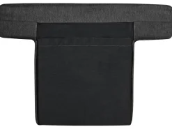 Set da salotto 4 posti KILDAL Tessuto Nero
