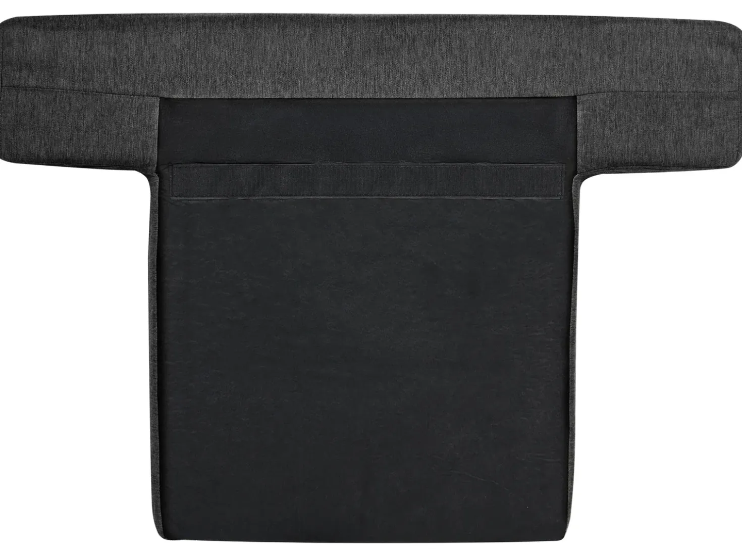 Set da salotto 4 posti KILDAL Tessuto Nero