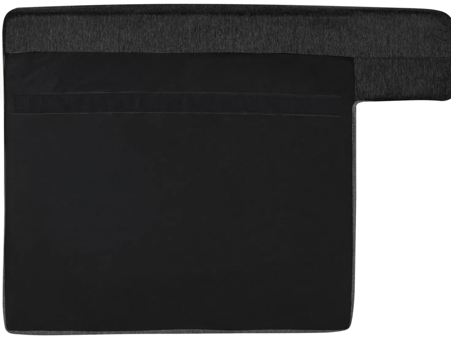 Set da salotto 4 posti KILDAL Tessuto Nero