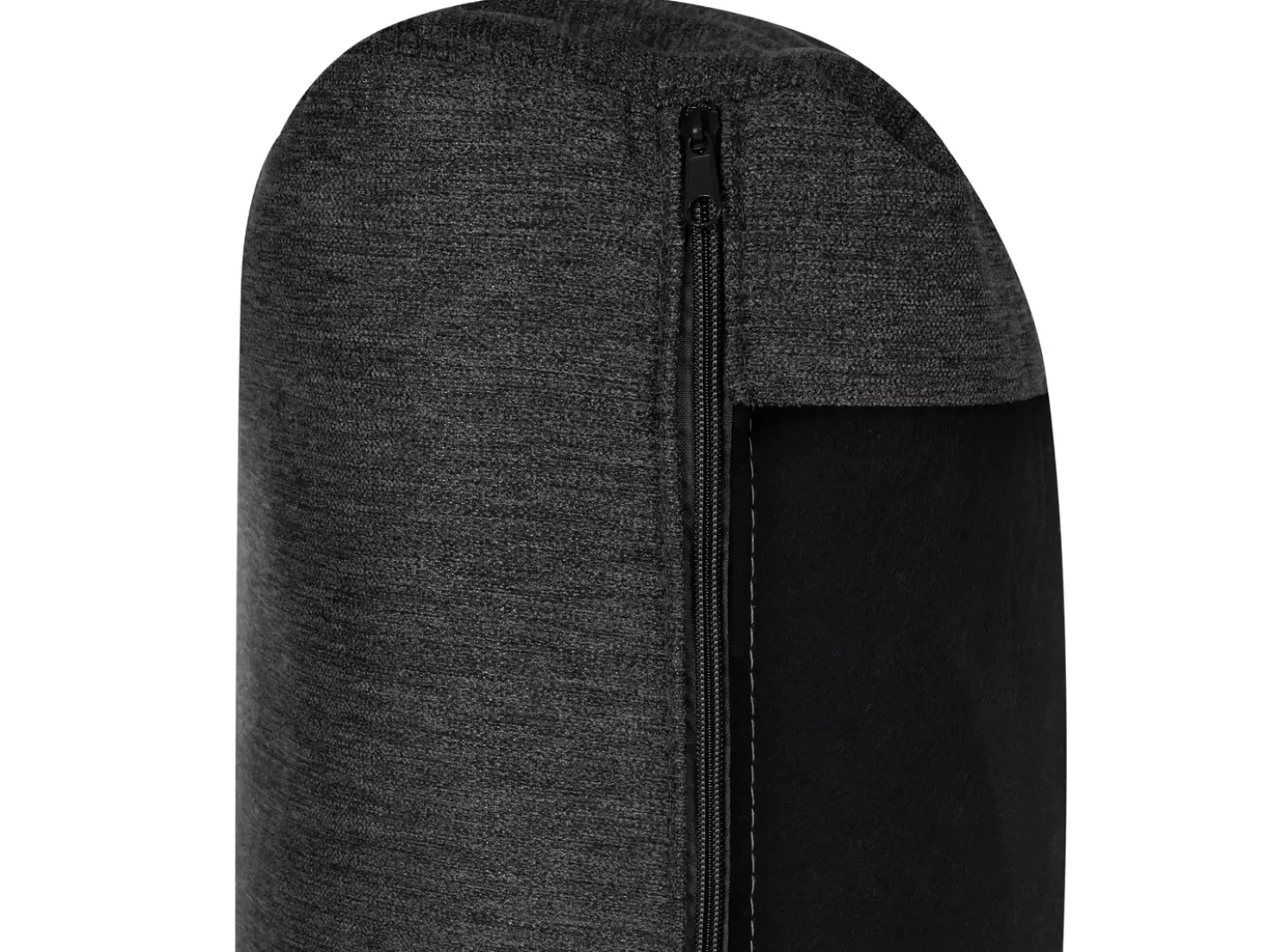 Set da salotto 4 posti KILDAL Tessuto Nero