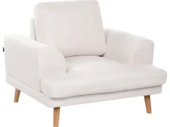 Set da salotto 4 posti KILDAL Tessuto Beige chiaro