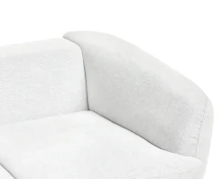 Set da salotto 3 posti KJAER Tessuto Bianco sporco