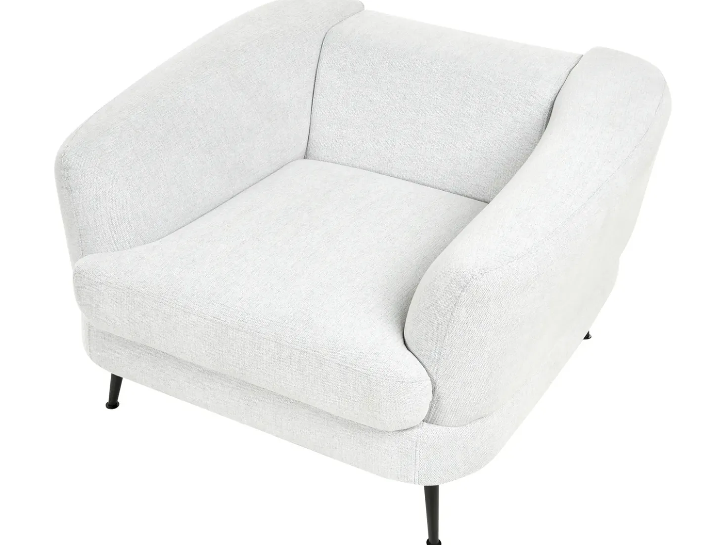 Set da salotto 3 posti KJAER Tessuto Bianco sporco