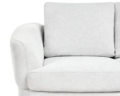 Set da salotto 3 posti KJAER Tessuto Bianco sporco