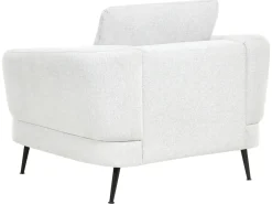 Set da salotto 3 posti KJAER Tessuto Bianco sporco