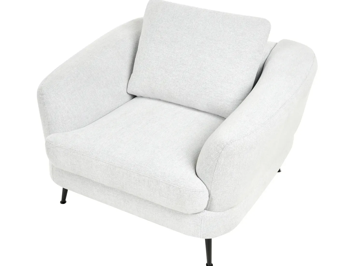 Set da salotto 3 posti KJAER Tessuto Bianco sporco