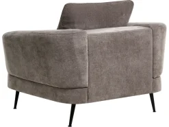 Set da salotto 3 posti KJAER Ciniglia Tortora