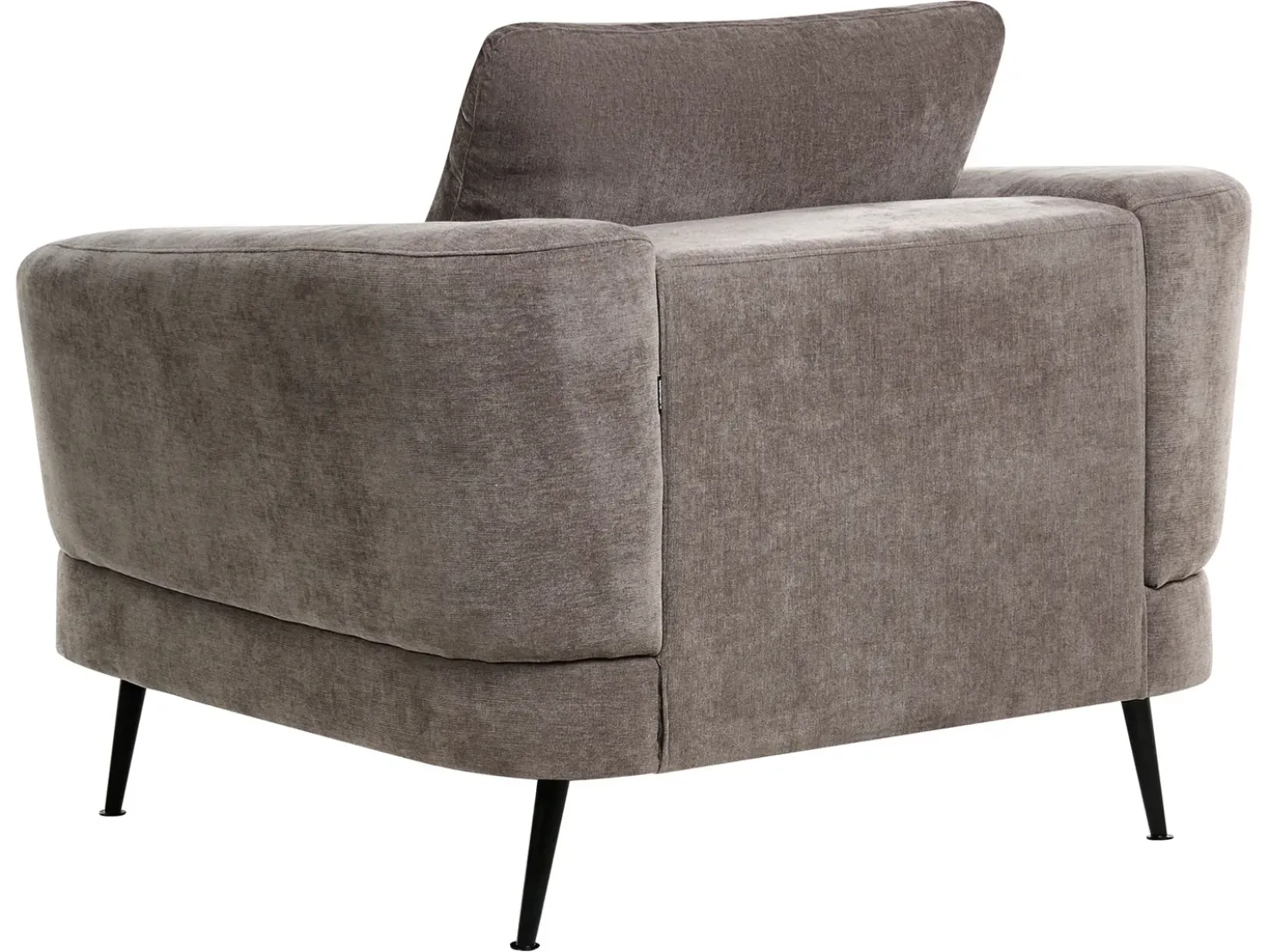 Set da salotto 3 posti KJAER Ciniglia Tortora
