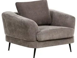 Set da salotto 3 posti KJAER Ciniglia Tortora