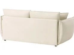 Set da salotto 5 posti KUNES Tessuto Beige chiaro