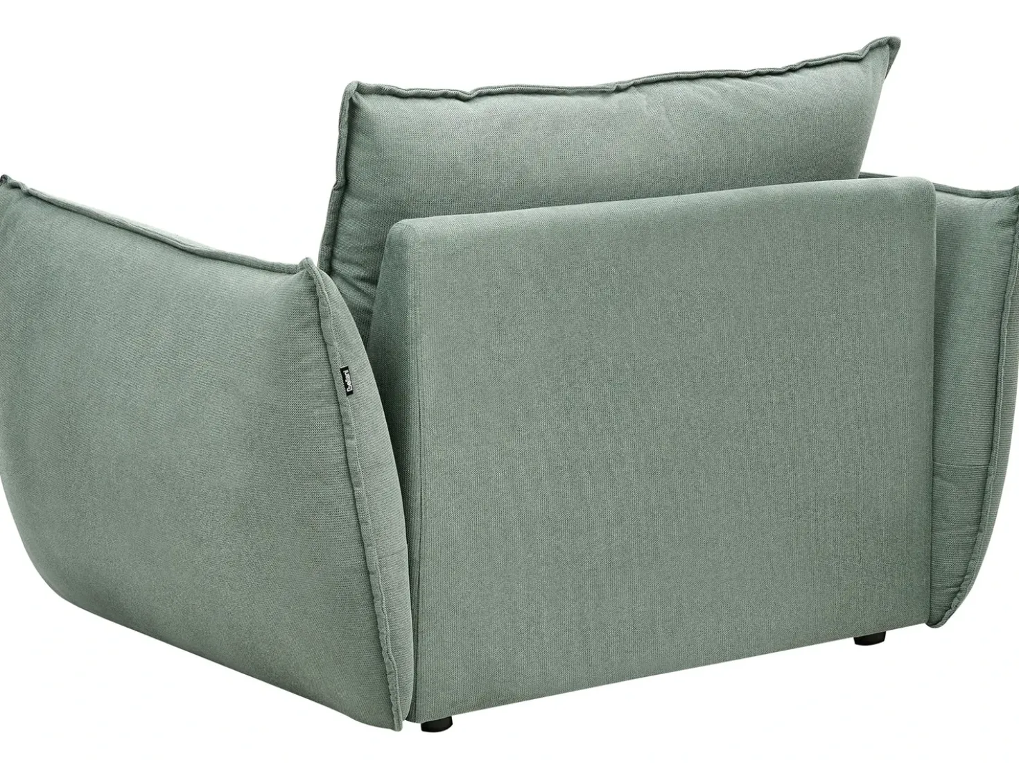 Set da salotto 5 posti KUNES Tessuto Verde chiaro