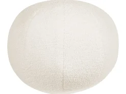 Set da salotto 5 posti LEIREN Bouclé Bianco