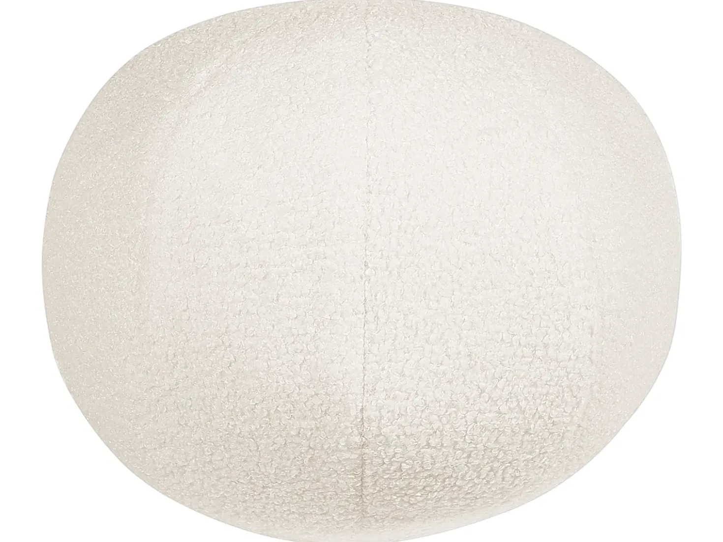 Set da salotto 5 posti LEIREN Bouclé Bianco