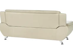Set da salotto 6 posti LEIRA Pelle sintetica Beige