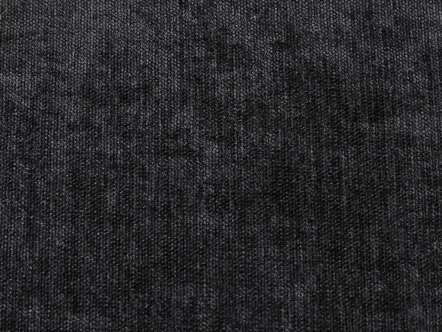 Set da salotto 4 posti LEIREN Ciniglia Nero