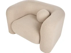 Set da salotto 4 posti LEIREN Bouclé Beige