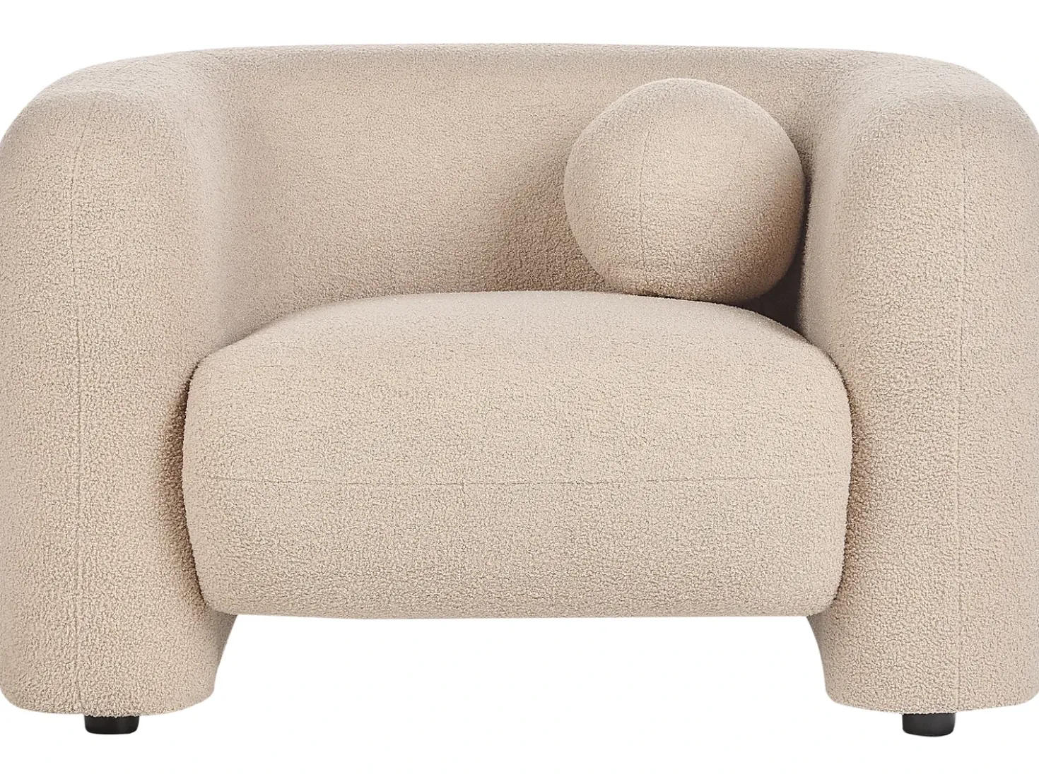 Set da salotto 4 posti LEIREN Bouclé Beige