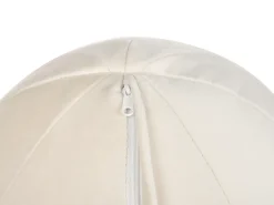 Set da salotto 5 posti LEIREN Velluto Bianco sporco