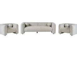 Set da salotto 5 posti LEIREN Beige
