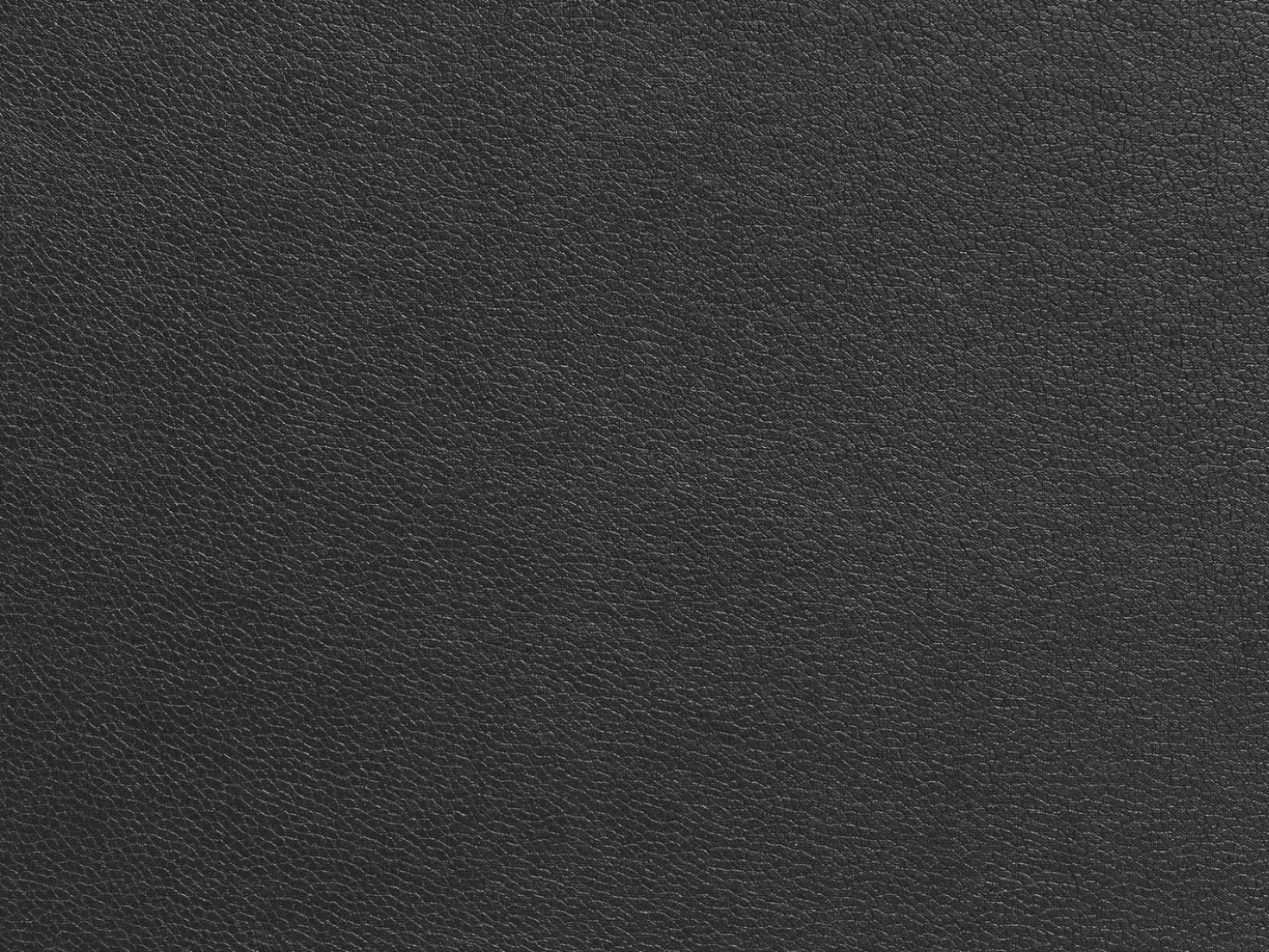 Set da salotto 6 posti LEIRA Pelle sintetica Nero