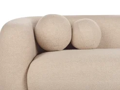 Set da salotto 5 posti LEIREN Bouclé Beige