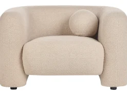 Set da salotto 5 posti LEIREN Bouclé Beige