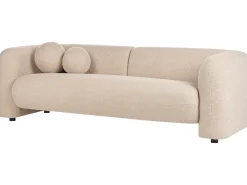 Set da salotto 5 posti LEIREN Bouclé Beige