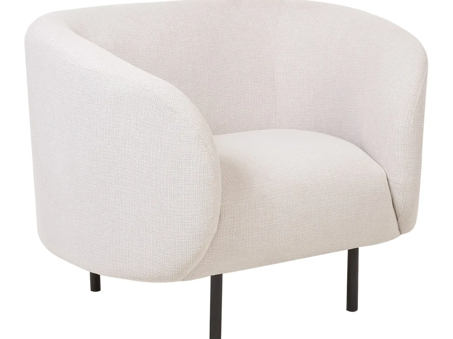 Set da salotto 3 posti LOEN Tessuto Beige chiaro