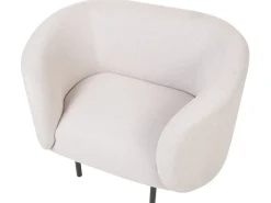Set da salotto 3 posti LOEN Tessuto Beige chiaro